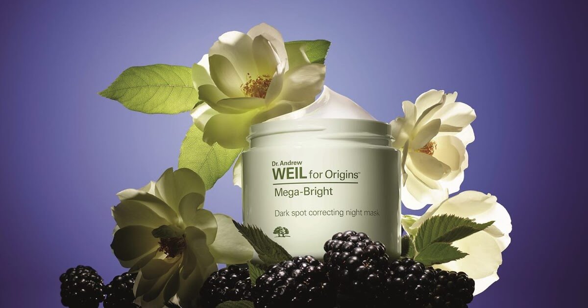 Origins,Mega Bright Dark Spot Correcting,Night Mask 75ml มาส์ก,ลดเลือนจุดด่างดำ,ผิวให้สว่างกระจ่างใส